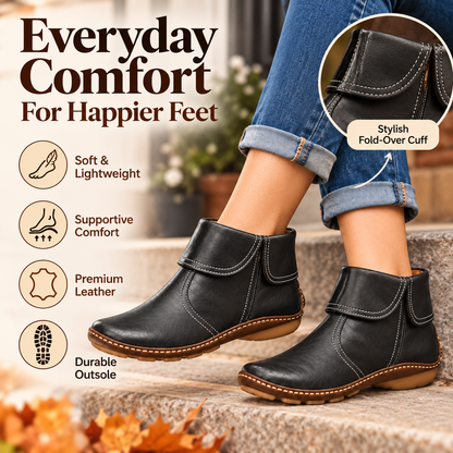 FOLD-OVER CUFF WALKING BOOTS