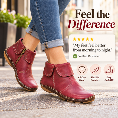 FOLD-OVER CUFF WALKING BOOTS