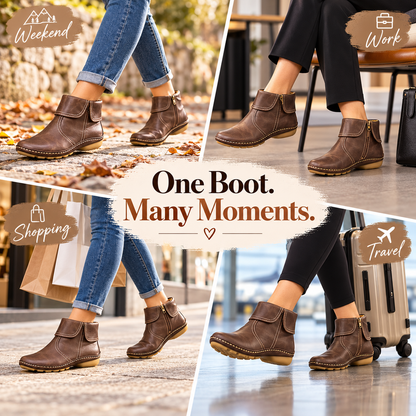 FOLD-OVER CUFF WALKING BOOTS