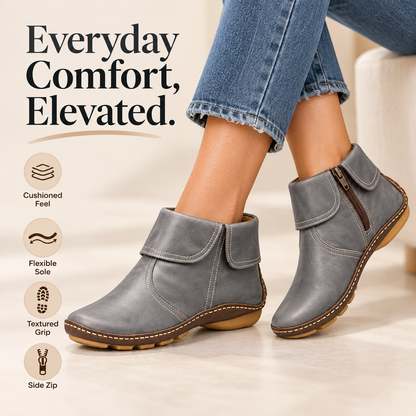 FOLD-OVER CUFF WALKING BOOTS