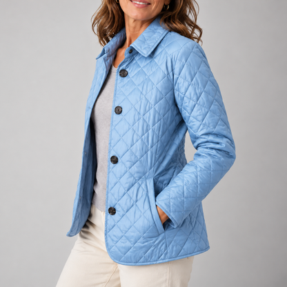 QUILTED RIDING STYLE JACKET