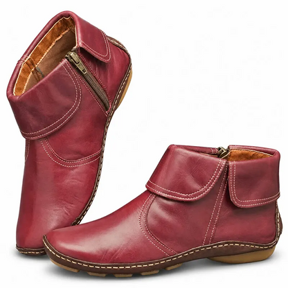 FOLD-OVER CUFF WALKING BOOTS