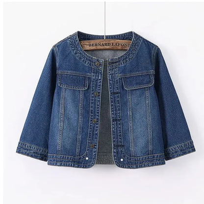 DAKOTA CROP DENIM JACKET