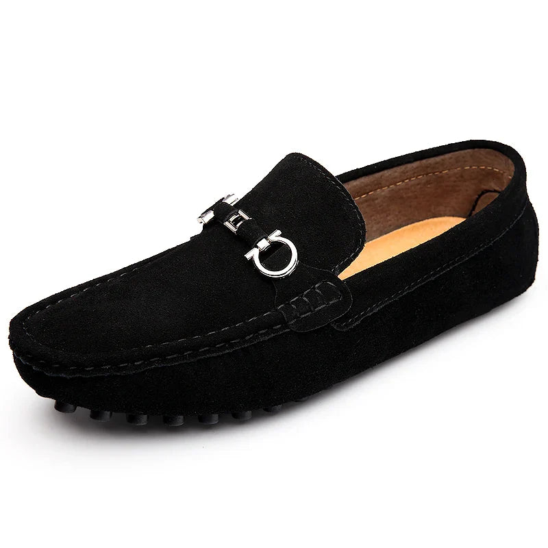MONACO SUEDE LOAFERS