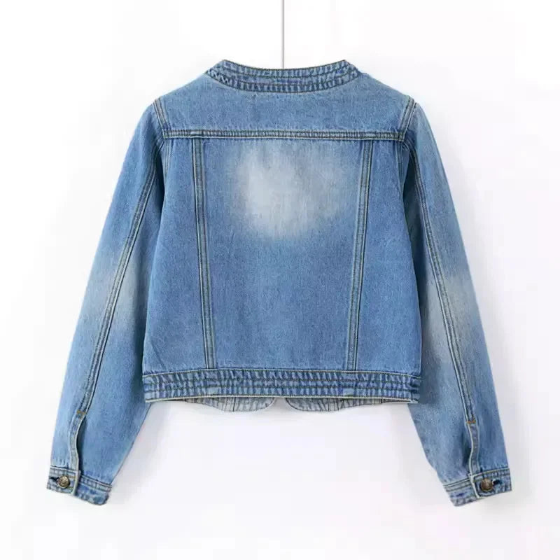 DAKOTA CROP DENIM JACKET