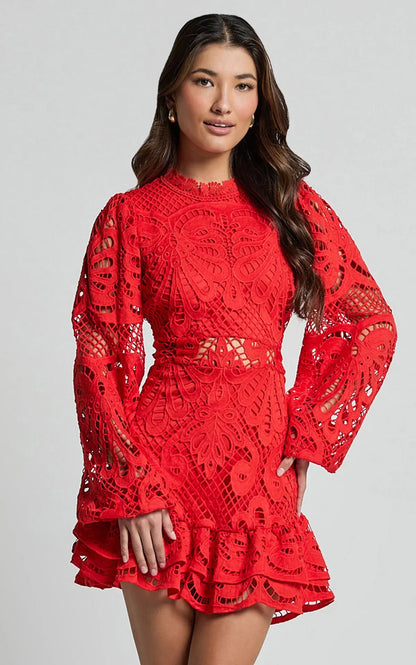 HEAVEN HUE MINI DRESS
