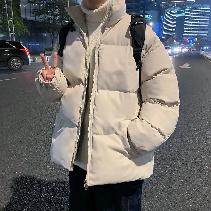 HIGH COLLAR PADDED JACKET
