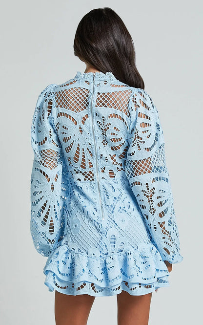 HEAVEN HUE MINI DRESS