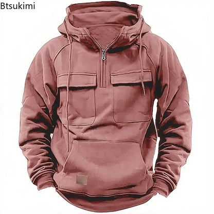 UTILITY POCKET PULLOVER HOODIE