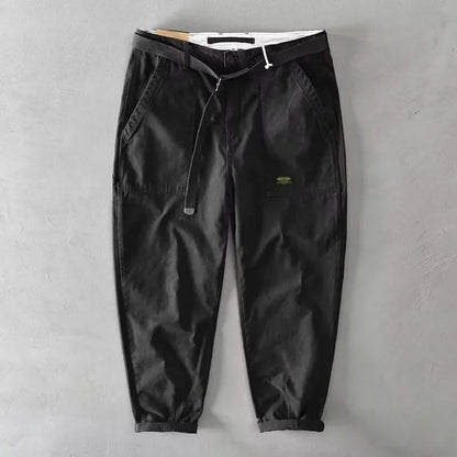 ASHBOURNE RETRO COTTON PANTS
