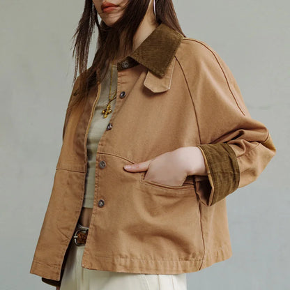 MARLINA CORD HEAVYWEIGHT JACKET