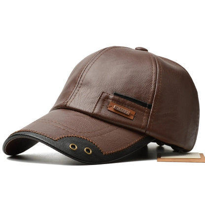 OUTLAW LEATHER CAP