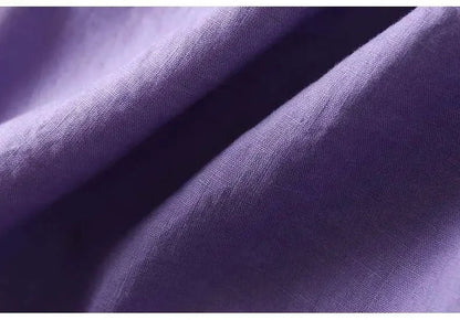 LOTUS LINEN BREEZE BLOUSE