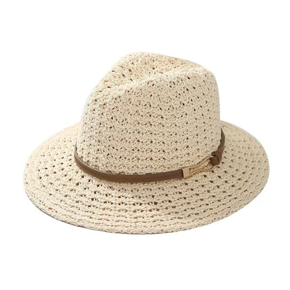 RAYA BELLE WOVEN FEDORA