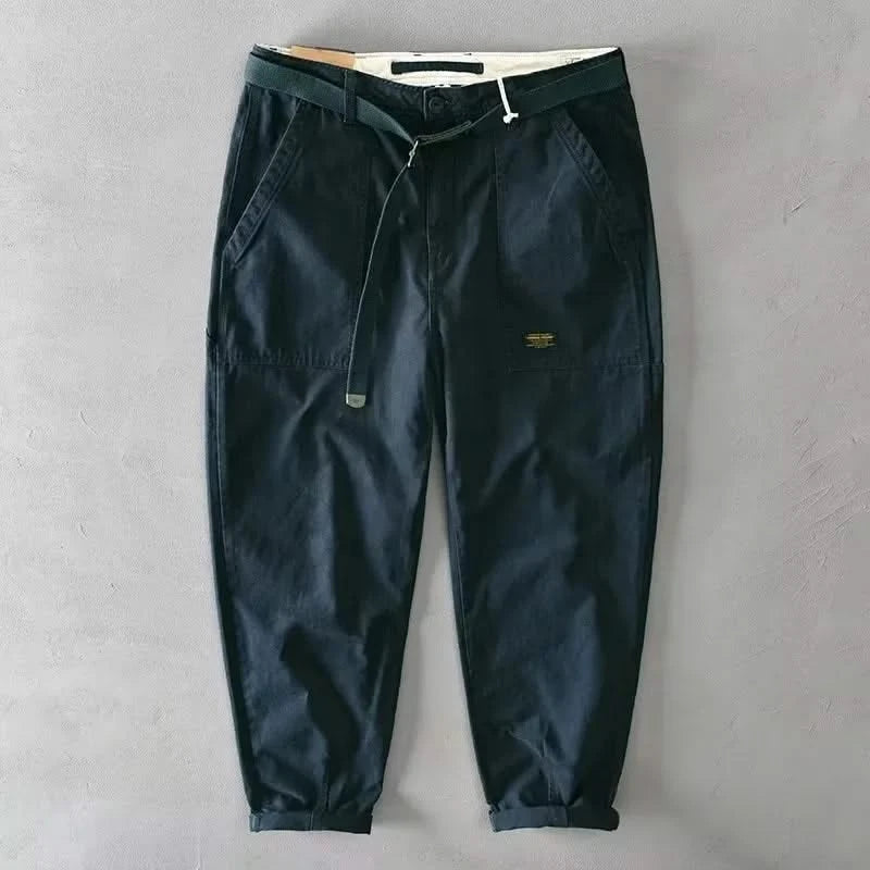 ASHBOURNE RETRO COTTON PANTS