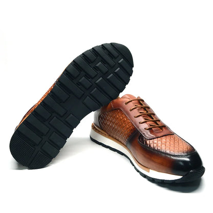MATTEO LEATHER SNEAKERS