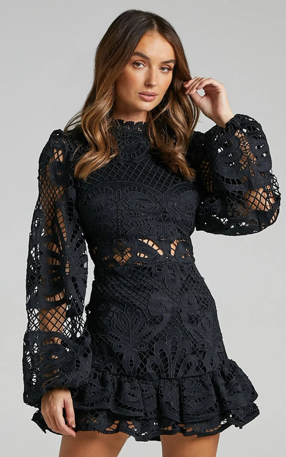 HEAVEN HUE MINI DRESS