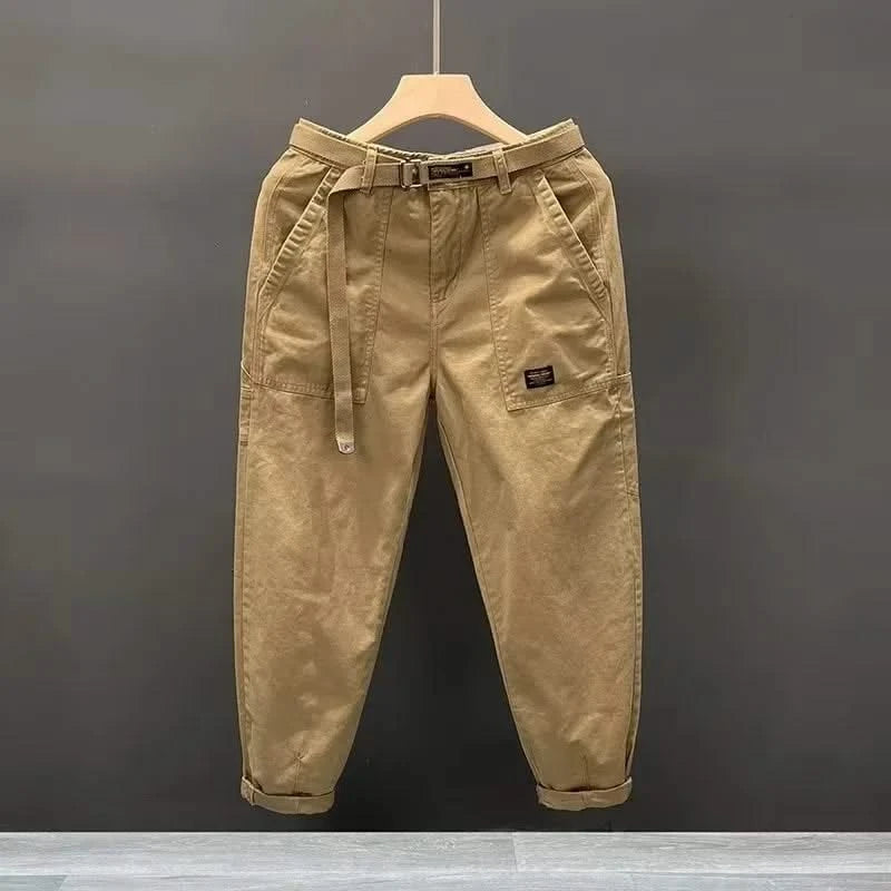 ASHBOURNE RETRO COTTON PANTS