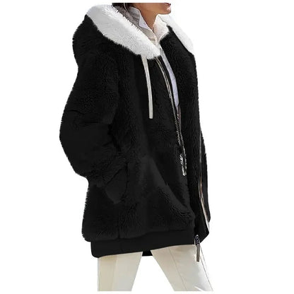 AMARA COZY HOODED JACKET