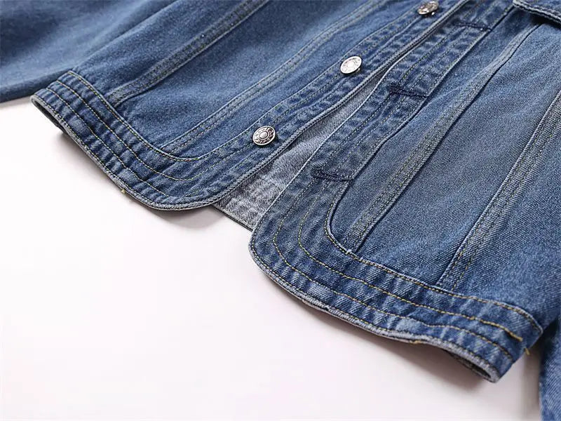 DAKOTA CROP DENIM JACKET