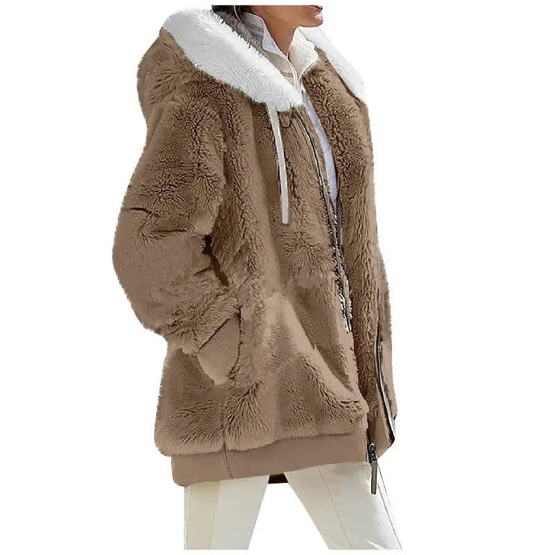 AMARA COZY HOODED JACKET