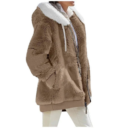 AMARA COZY HOODED JACKET