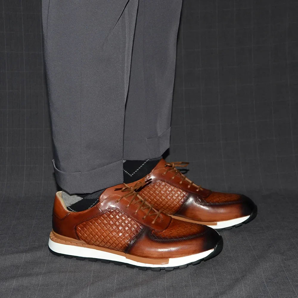 MATTEO LEATHER SNEAKERS