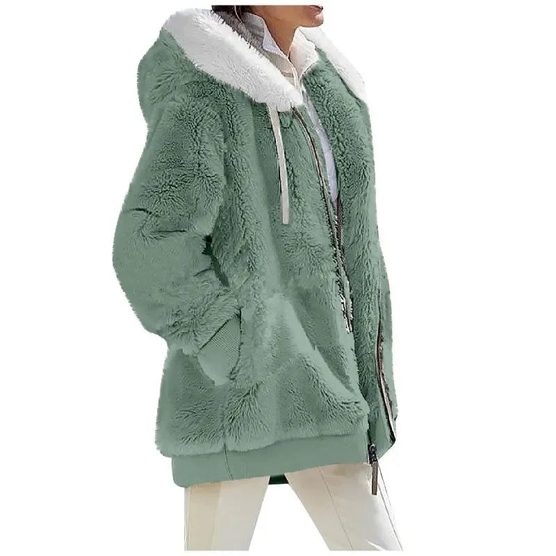 AMARA COZY HOODED JACKET