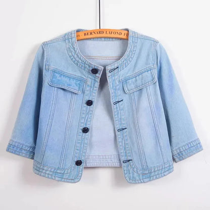 DAKOTA CROP DENIM JACKET