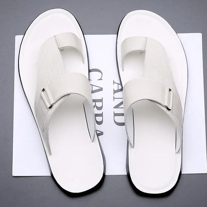CALLEN LEATHER SANDALS