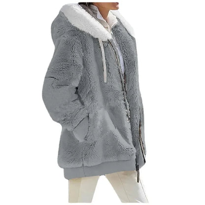 AMARA COZY HOODED JACKET