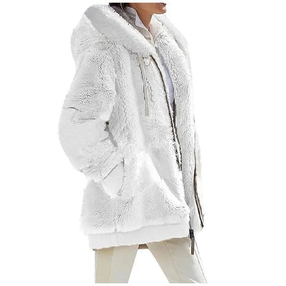AMARA COZY HOODED JACKET