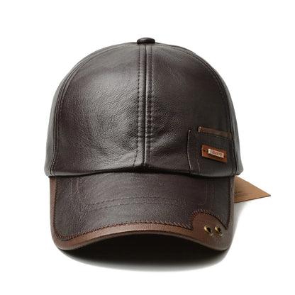 OUTLAW LEATHER CAP