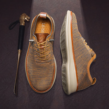 KNIT LACE COMFORT TRAINERS