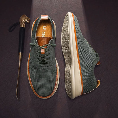 KNIT LACE COMFORT TRAINERS