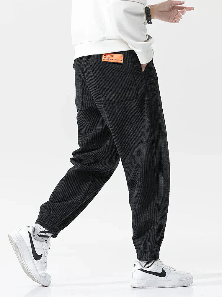 Baggy Corduroy Relaxed Fit Pants