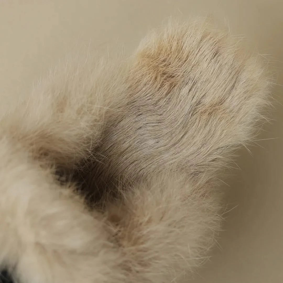 VELOURA SUEDE SHEARLING MULES