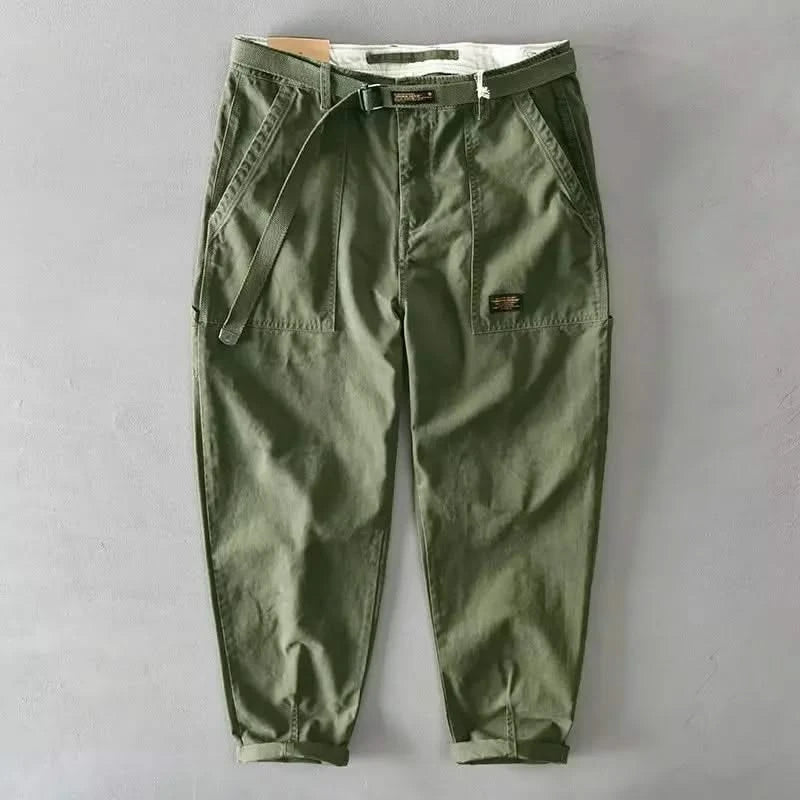 ASHBOURNE RETRO COTTON PANTS