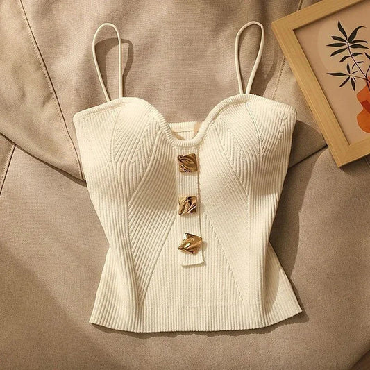 ALENA KNIT CROP TOP
