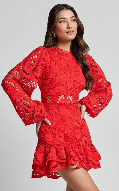 HEAVEN HUE MINI DRESS