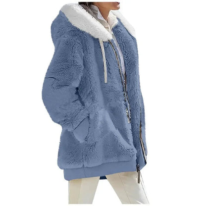 AMARA COZY HOODED JACKET