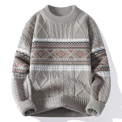 ARVID NORDIC KNIT SWEATER