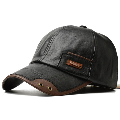 OUTLAW LEATHER CAP
