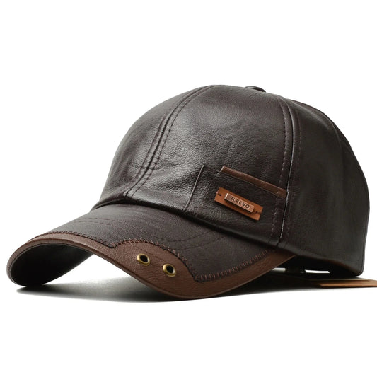 OUTLAW LEATHER CAP