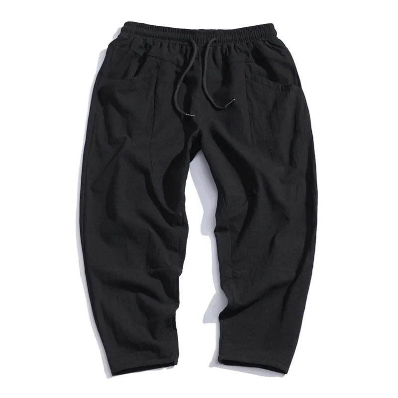 URBAN CROPPED COTTON PANTS