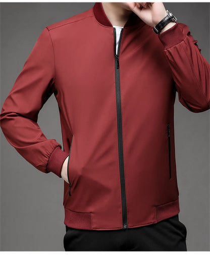 HUDSON STAND-COLLAR BLAZER