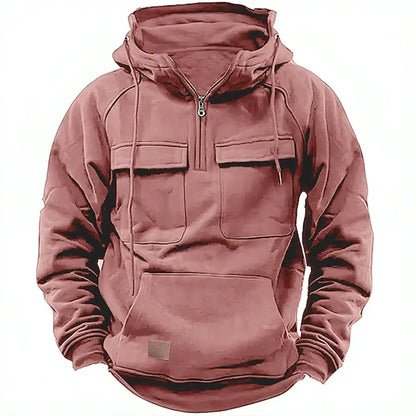 UTILITY POCKET PULLOVER HOODIE