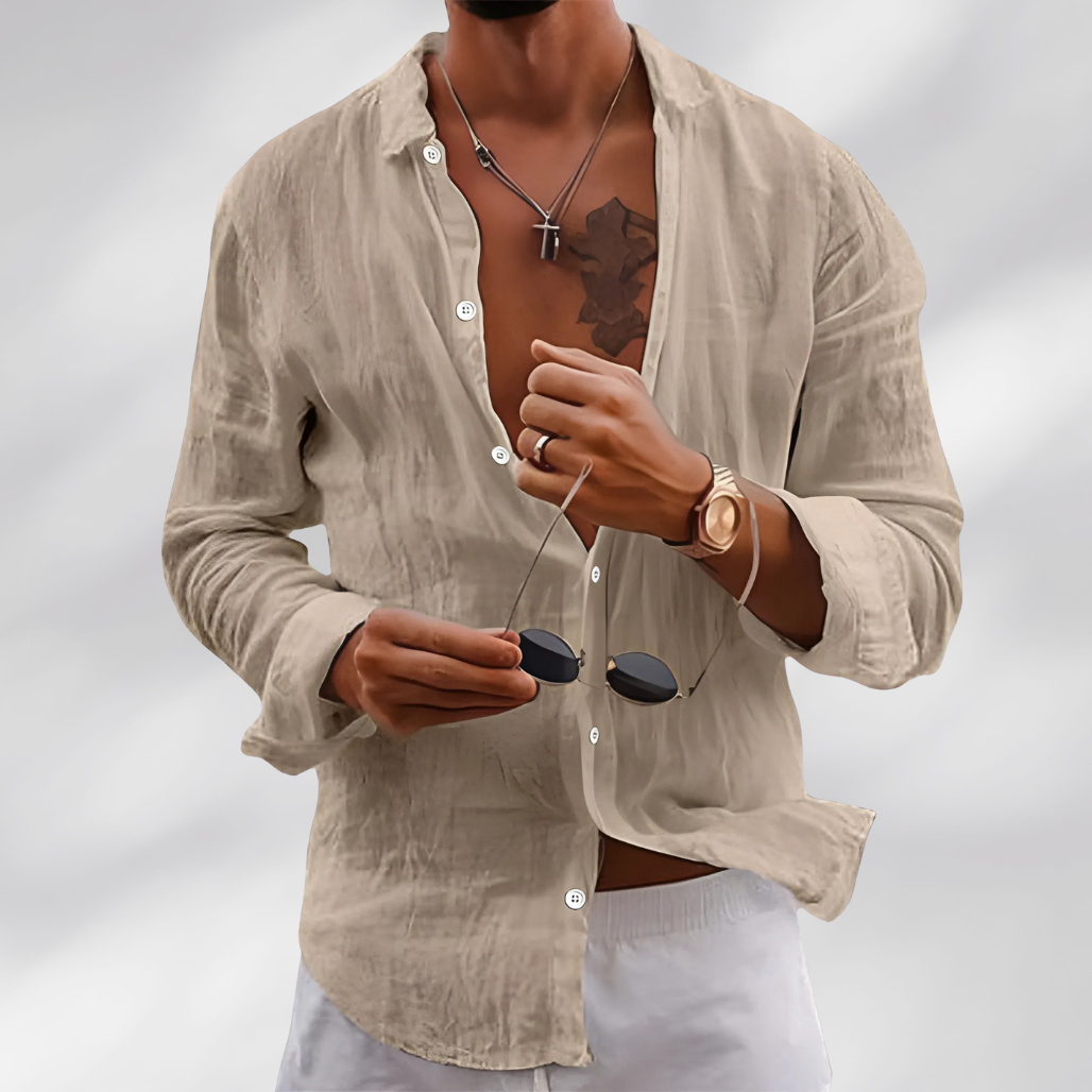 Anderson | Premium Linen Shirt