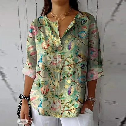 AMELIA LIGHT BLOOM BLOUSE