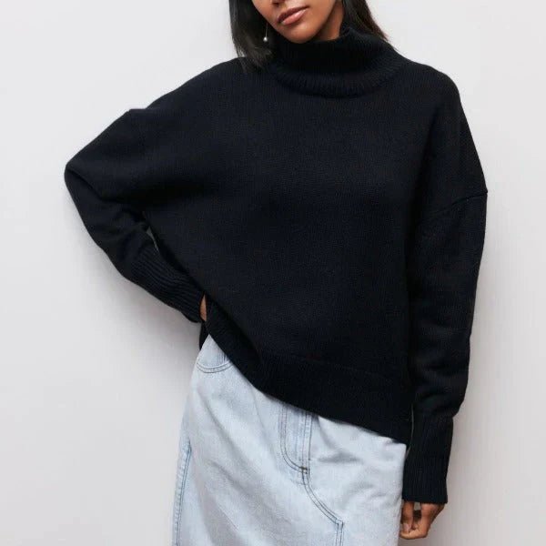 AIJA OVERSIZED TURTLENECK SWEATER